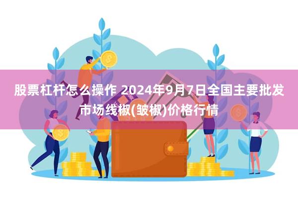 股票杠杆怎么操作 2024年9月7日全国主要批发市场线椒(皱椒)价格行情