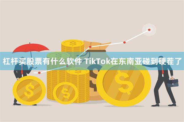 杠杆买股票有什么软件 TikTok在东南亚碰到硬茬了