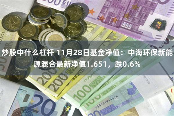 炒股中什么杠杆 11月28日基金净值：中海环保新能源混合最新净值1.651，跌0.6%